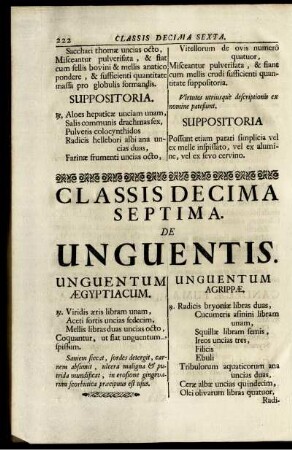 Classis decima septima - Classis decima nona.
