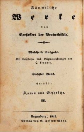 Szenen und Gespräche : Zur lehrreichen Unterhaltung f. d. reifere Jugend, 2