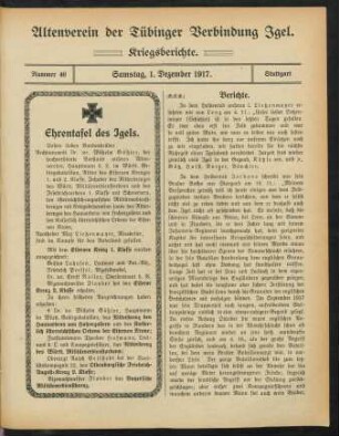 1-16, Nr. 40, 01.12.1917