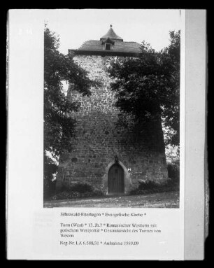 Evangelische Kirche — Kirchturm