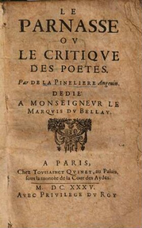 Le Parnasse