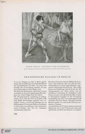 42: Französische Malerei in Berlin