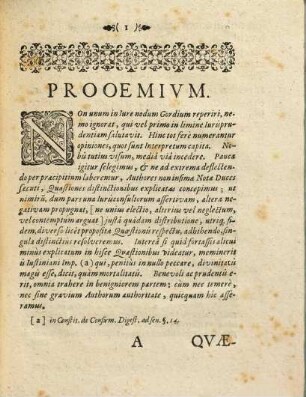 Centvm Qvaestiones Qvas Ex utroque Jure à se collectas, & distinctionibus explicatas