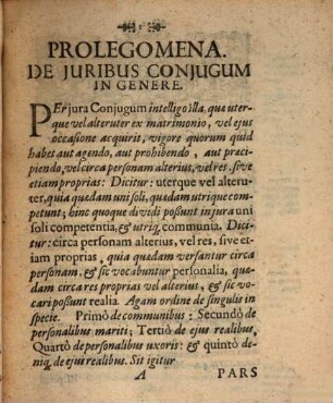 Disp. inaug. de iuribus coniugum
