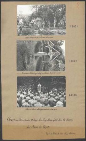 Bei Ban de Sapt: Ban de Sapt: Feldgottesdienst Mai 1915