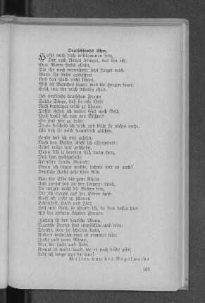Gedicht: Deutschlands Ehre