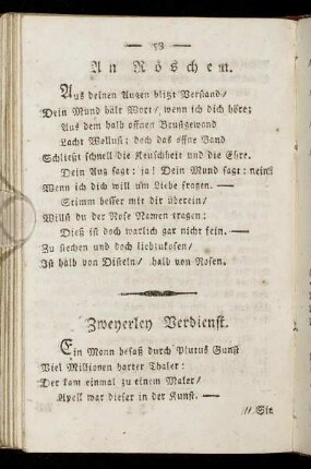 An Röschen