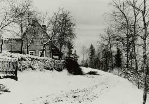 Beim ersten Schnee in Gnandstein ("Die Sorge")