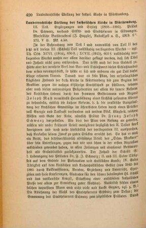 420-421 [Rezension] Ergänzungen und Schluß