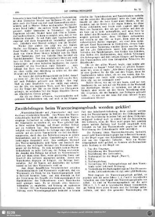 Zweifelsfragen beim Wareneingangsbuch werden geklärt!