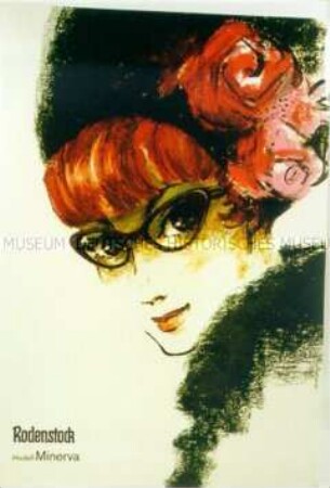 Werbeaufsteller "Rodenstock Modell Minerva"