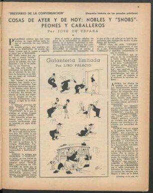 Galantería limitada