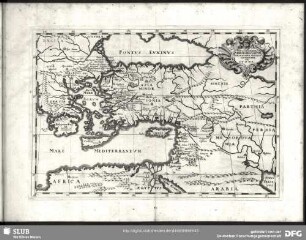 Tabula Geographica Urbium Morientalium Quae In Nummis Antiquis Continentur Per C.P.D.P.M.
