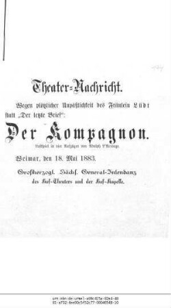 Der Kompagnon