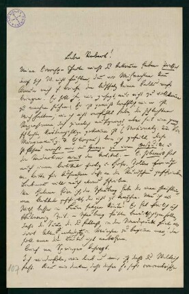 Brief vom 5. Dezember 1878