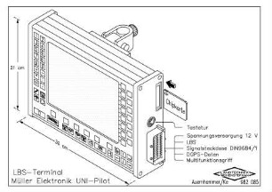 LBS-Terminal Müller Elektronik UNI-Pilot