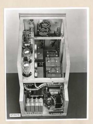 Hochspannungs-Kathodenstrahloszillograph HK 01, Bild 7; Foto, 1957