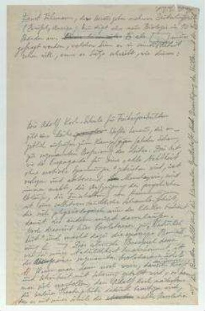 [Ernst Fuhrmann, der Herausgeber mehrerer Zeitschriften], [Die Adolf Koch-Schule für Freikörperkultur]. [Vermutlich Jershöft]