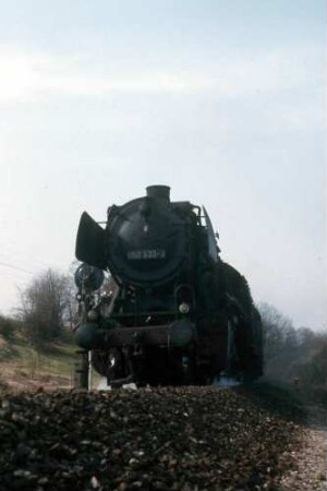 Schrozberg Lok 050 833 Güterzug