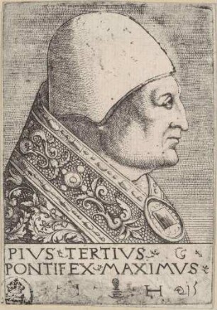 Bildnis Pius III., Papst