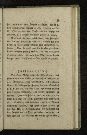 Zwölfter Versuch.