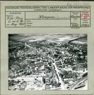 Kempen, Gesamtansicht