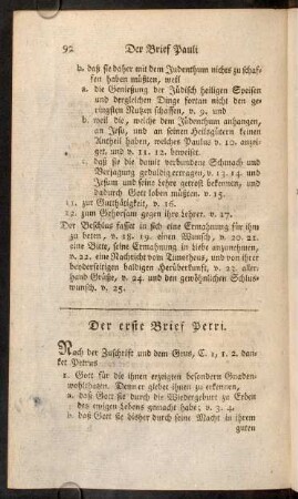 92-112, Der erste Brief Petri; Der zweyte Brief Petri; Der erste Brief Johannis