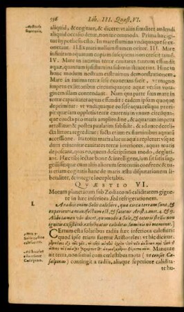 Quaestio VI.