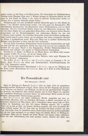 Die Sommeschlacht 1916