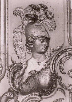 Schloß Sanssouci, Marmorsaal. Schnitzrelief