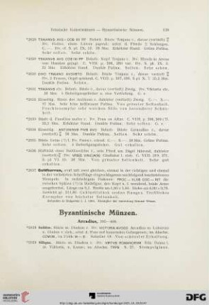 Byzantinische Münzen (Nr. 2038-2054)