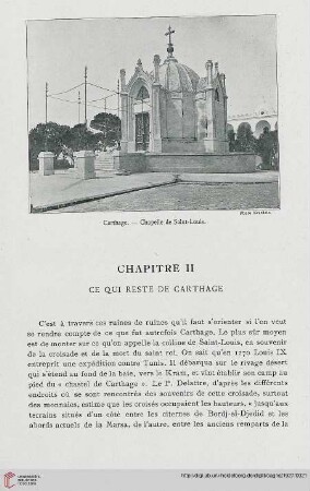 Chapitre II: Ce qui reste de Carthage
