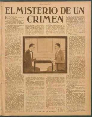 El misterio de un crimen