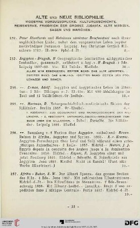 Alte und neue Bibliophilie (Nr. 252-514)