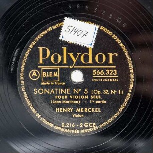 Sonatine No 5 (Op. 32, No 1)