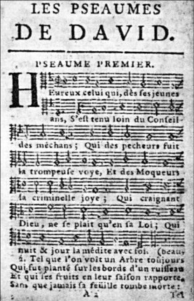 Les Pseaumes de David