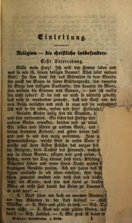 Catechisationen über Luthers kleinen Catechismus für Elementarlehrer. 1
