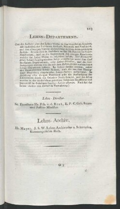 Lehns-Departement