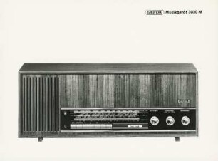 Grundig Musikgerät "3030 M" von Gerhard Dietrich und ? Werner