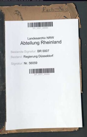 Hausvaterstelle beim Gefängnis zu Kleve Band 1