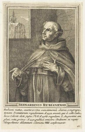Bildnis des Bernardinus Rubianensis