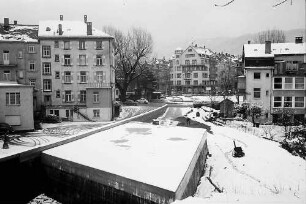 Freiburg i. Br.: Zufahrtsrampe zur neuen Schwabentorbrücke