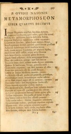 Liber Quartus Decimus