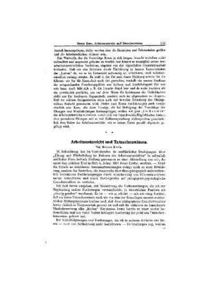 Arbeitsunterricht und Tatsachenwissen