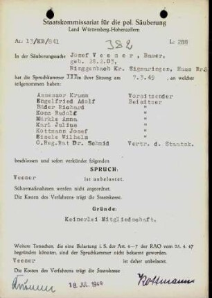 Veeser, Josef