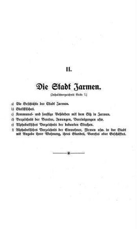 II. Jarmen