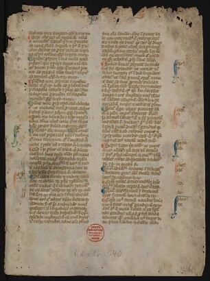 Manipulus Florum (Fragment)