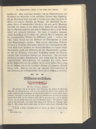 Missionsrundschau. Niederländisch-Indien