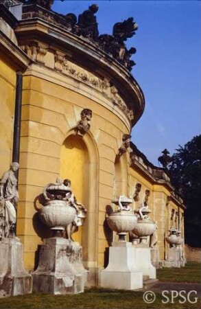 Potsdam, Park Sanssouci, Bildergalerie.