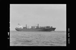 Cap Trafalgar (1990), Containerschiff, Hamburg Südamerikanische Dampfschifffahrts-Gesellschaft A/S & Co KG (HSDG), Antwerpen, Bau-Nr. 649